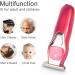 Mini Portable Electric Hair Trimmer - Small Hair Clipper for Bald Heads & Easy Haircuts - Fashion Red - Buy Online on SooperMarket.com