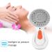 Scalp Massager for Hair Growth Electric Silicone Scalp Exfoliator Manual Shampoo Brush Head Massaging Brush Vibration Scrubber Stress Relieve - Buy Online on SooperMarket.com