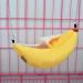 Banana Hamster Bed House Hammock Small Animal Warm Bed House Cage Nest Hamster Accessories for Sugar Glider Hamster Small Bird Pet - Buy Online on SooperMarket.com