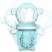 Abbto Fruit Bite Rings - Food Grade Silicone Baby Mesh Feeder for Infants & Toddlers | Durable & Safe Fruit Bite Rings for Children - Buy Online on SooperMarket.com