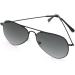 Yimi 2 Classic Bifocal Reading Glasses UV400 - Comfortable Metal Sunglasses for Men & Women - Black & Brown 2.0x - Buy Online on SooperMarket.com