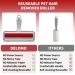 JTME Pet Hair Remover Roller - Self-Cleaning Base - Efficient Dog & Cat Fur Removal Tool for Furniture, Couch, Carpet, Car Seat - Red - Buy Online on SooperMarket.com