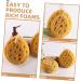 2pcs Exfoliating Bath Sponge Set | Back Scrubber & Body Wash Accessories | Ideal for Shower & Skin Cleaning - Buy Online on SooperMarket.com