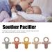 5 Pack Silicone Pacifiers with Handle for Newborns | Safe & Comfortable | International Shipping - Buy Online on SooperMarket.com