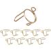 10 Nail Rings Adjustable Detachable Fingernail Rings Reusable Metal Nail Ring Set For False Nail Removable Nail Art Decoration Women Nails Jewelry Fingertip Decorations For Wearing Manicure Nails Gold - Buy Online on SooperMarket.com