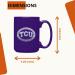 Heritage Pewter TCU 15 oz. Coffee Mug - Metal Pewter Inlay | Perfect for Coffee Beverages - Buy Online on SooperMarket.com