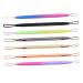 7pcs Double-headed Extrusion Ring Pimple Tools Pore Cleaner Pimple Removers Pimple Needle Cosmetic