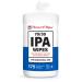 Pharma-C 70% Isopropyl Alcohol Wipes 175 wipes - Large Durable 70/30 IPA Wipes for Industrial Settings. Moisture Lock Lid. MADE IN USA