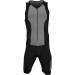 Kona II Men's Sleeveless Triathlon Suit with Storage Pocket - Small Charcoal/Black - Buy Online on SooperMarket.com