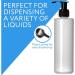 TEEROVA Plastic Pump Dispenser Bottles 8 oz BPA-Free Empty Refillable Containers for Lotion Shampoo and Massage Oil (Pack of 4) - Buy Online on SooperMarket.com