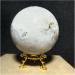 Natural Crystal Rough Natural Sphere Natural White Crystal Cave Moss Water Grass Agate Ball Feng Shui Reiki Home Decoration 1pc 1100-1200g - Buy Online on SooperMarket.com