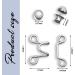 Qkari Adjustable Jean Button Pins - No Sewing Required - White Pearl - Buy Online on SooperMarket.com