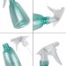 Gvolatee 3 Pack 500ml Refillable Spray Bottles - Transparent Plastic Atomizers for Plants Hair and Cleaning - Mixed Colors - Buy Online on SooperMarket.com