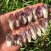 Home Decoration Stone 1/4 lb Lot Brazilian Rough Amethyst Points Raw Crystals Balance Gemstone Decoration - Buy Online on SooperMarket.com