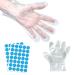 Xerteam 100pcs Wax Paraffin Bath For Hands Paraffin Bath Gloves Can Be Used For Hand Pedicure Hot Spa Wax Treatment Heated And Liners Film Plastic Mitts Disposable Baths Cover 100pcs Gloves