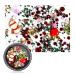 Brensty Nail Colorful Nail Christmas Rhinestone Series 3D Manicure Nail Art Decor DIY Studs Pearl Jewelry SD-04