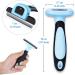 HZPolang Deshedding Tool for Dogs - Pet Hair Remover Grooming Brush for Small, Medium & Large Breeds - Cats, Horses - Short or Long Hair Deshedder - Buy Online on SooperMarket.com