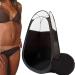 KobbTan Large Deluxe Black Clear Spray Tanning Pop Up Tent with Carry Case - Portable Mobile Tan Booth - Buy Online on SooperMarket.com