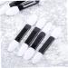 CIMAXIC 100pcs ladies suits EyeShadow Sponge Applicator eyeshadow brush kit Smudge brush Oval travel Patcher M White - Buy Online on SooperMarket.com