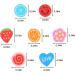 CCINEE Nail Art Slices 3D Assorted Fruit Slices Animal Flower Polymer Clay Slices for Slime Craft 4500PCS 1/5 Inch Style 1 - Buy Online on SooperMarket.com