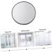 ADOCARN Shower Mirror Magnifying with Suction Cups - Small Travel Makeup Mirror with Lights - Buy Online on SooperMarket.com