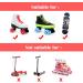 Nezylaf 4 Pack Light up Roller Skate Wheels 32x58mm 78A with Bearings - Indoor/Outdoor Skating & Skateboard Accessories - Buy Online on SooperMarket.com