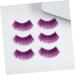ABOOFAN 9 Pairs False Eyelashes Art Eyelashes Extension Eyelashes Magnetic Full Eye False Lashes Halloween Eyelashes Faux Eyelashes Exaggerative Fake Eyelashes Extend Miss Purple Fluffy - Buy Online on SooperMarket.com