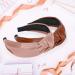 6 PCS Welltop Wide PU Leather Knotted Headbands for Women - Fashionable Non-Slip Hair Accessories for Girls - Buy Online on SooperMarket.com