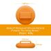 Lafayi 2 Pack Airtag Cat Collar with Bell | Reflective GPS Tracker Case | Personalized Safety Clasp Collars for Cats - Orange - Buy Online on SooperMarket.com
