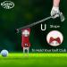 Kaveno Golf Divot Repair Tool - Foldable Stainless Steel Switchblade with Detachable Ball Marker - Red Fish Design - 2 Sets - Buy Online on SooperMarket.com