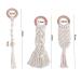 Ibasenice 9 pcs Wooden Infant Teething Toys | Safe Pacifiers for Children - Buy Online on SooperMarket.com