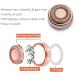 Gen 1 Facial Hair Remover Replacement Heads - Compatible with Finishing Touch Flawless Tool - 2 Count, 18K Gold-Plated Rose Gold - Buy Online on SooperMarket.com
