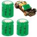 3pc Sizzler Short Chasis 1.2V 1/3AA NiMH 300mAh Flat Top Rechargeable Battery For CAMARO T/A CUDA T/A NIGHT RIDING SIZZLERS AND SIZZLERS II MANTIS MATCHBOXAND 06 REISSUED TARGET CARS