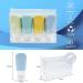 Silicone Travel Bottles Set - TSA-Approved 4 Pack for Shampoo Lotion & More - Leak-Proof Travel Accessories - Buy Online on SooperMarket.com