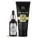 The Man Company Bart Care Duo |Beard oil- 30 ml & beard and face detergent- 100 ml |Stimulates the beard growth |Refreshed and calmed down |100% natural |All skin types