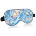 Haskirky Light Blocking Eye Mask Breathable and Adjustable Adult Men and Women Travel on Business Trips Yoga Meditation Light Smooth Comfortable Eye Mask Office Deep Sleep Goodies Cute Cattoon Sea