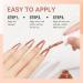 MIZHSE Chrome Nail Polish - Long-Lasting Rose Gold Mirror Effect Quick-Dry Reflective Nail Color for Stunning Nail Art - 0.53oz Premium Quality - Buy Online on SooperMarket.com