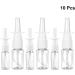 FOMIYES 10ml White Empty Plastic Nasal Spray Bottles Pump Sprayer Mist Nose Spray Refillable Bottle for Saline Water Wash Applications Pack of 20 Pump Bottles - Buy Online on SooperMarket.com