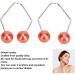 Dimple Trainer Painless Alloy Dimple Maker Balls for the Face (Red) - Buy Online on SooperMarket.com
