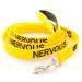 NERVOUS FriendlyDogCollars Colour Coded Dog Accident Prevention Leads 1.2m Prevents Dog Accidents By Letting Others Know Your Dog In Advance Award Winning NERVOUS Yellow