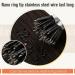 LaaVoo Nano Ring Hair Extensions 18 Inch 50s 50g Darkest Brown Nano Beads Hair Extensions Remy Straight Nano Tip Hair Extensions Real Human Hair #2 18 Inch 1.22Nano#2 - Buy Online on SooperMarket.com