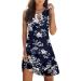 Shop 50s Boho Swing Dresses for Women - Red & Black Summer Beach Dresses for Festivals - Buy Online on SooperMarket.com