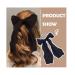 Chiffon Bow Hair Ties Set - 6 Ribbon Scrunchies for Women and Girls - Buy Online on SooperMarket.com
