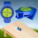 CornStars Cornhole Level - Instant and Accurate Measurements for All Corn Hole Boards and Sets - Improve Your Outdoor Game - Throw Cornhole Bags On Straight Cornhole Sets - Use Indoor Or Outdoor Blue