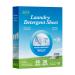 acime Sheet Laundry Detergent | Natural Washer Detergent Sheets with Scent - Multifunctional Household Cleaning Supplies Portable Liquid Less Sheets for Clothing Cotton Fabric