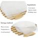 50 Count Edible Rectangle Rice & Wafer Paper 9x12.6 inches - Perfect for Candy Packaging & Food Decoration - Buy Online on SooperMarket.com