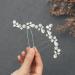 Bride Wedding Hair Pins - Silver Crystal Rhinestone Hair Accessories (Pack of 2) - Easedaily - Buy Online on SooperMarket.com
