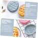 Zerodeko 2pcs Cake Silicone Mold Egg Shaped Mold Tuile Molds Silicone DIY Baking Moulds Easter Bunny Egg Silicone Easter Eggshell Semi Sphere Silicone 3D Silicone Mold Food Silica Gel Fudge 19.9x16.4cm Blue - Buy Online on SooperMarket.com