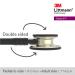 3M Littmann Classic III Stethoscope Champagne Finish | Black Tube | Smoke Stem | 69 cm - Buy Online on SooperMarket.com