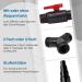 Aquaone Hose Connector 20/25/38mm | High-Quality Garden & Pool Hose Adapter | Durable One-Piece Plastic | Ideal for Ponds & Swimming Pools - Buy Online on SooperMarket.com